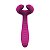 VIBRADOR DE PONTO G E CLITORIANO COM ESTIMULADOR DE MAMILOS ALWUP - Imagem 2