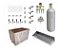 Kit Para Beer Truck 4 Saídas Inox Completo - Imagem 1