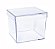 Caixa acrílica transparente 5x5 - 30 unidades - Imagem 1