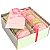 Caixa para macarons / doces com divisória e tampa em acetato - 10 unidades - Imagem 1