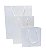 Sacola branca em papel cartão com alça de nylon - 10 unidades - 14X15X6 - Imagem 2