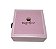 Caixa luva para 4 doces  CROMUS rosa 9x9x4,5 PT C/10 UN - Imagem 1