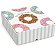 CX PARA TRANSPORTE DONUTS 21,6x21,6x7 PT C/10 UN - Imagem 2
