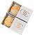 Caixa em papel cartão para macaron ou mini pão de mel / tampa luva - 10 unidades - Imagem 1