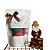 Saco Stand Up Pouch 14x20 Branco  com aplicação de hotstamping vermelho  tema Natal - Imagem 4