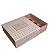 Caixa luva com puxador para 9 docinhos  PAGLIA ROSA 13x13x4,5 PT C/10 UN - Imagem 1