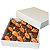 Caixa quadrada 18X18X5  modelo tampa e fundo em papel cartão  sem berço - 10 unidades - Imagem 1