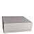 Caixa para presente em papel cartão modelo tampa e fundo 18X18x05 / divisórias  - Kit 10 unidades - Imagem 2