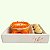 Caixa borda moldura e tampa em acetato para bento cake / 3 doces - 10 unidades - Imagem 3