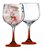 Conjunto de Taças Gin 615 ml  Base (Vermelho) 2 peças - Imagem 4