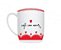 Caneca Cerâmica "Café com Amor"360 ml com base artesanal de mimo - Imagem 1