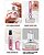 Conjunto com 2 Refil Perfume Mini Frasco Portátil Spray 5ml Viagem Recarregável Rosê e Cinza - Imagem 3