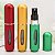 Conjunto com 2 Refil Perfume Mini Frasco Portátil Spray 5ml Viagem Recarregável Rosê e Cinza - Imagem 5