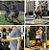 Kit Mini Band com 5 Intensidades nas imagens tem alguns exercícios para utilizar - Imagem 1