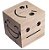Cubo Decorativo de Madeira 8 x 8cm com Rosto Smiles Emoticons Rústico - Imagem 2