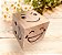 Cubo Decorativo de Madeira 8 x 8cm com Rosto Smiles Emoticons Rústico - Imagem 3