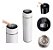 Kit Garrafa térmica com Sensor Termômetro Digital  (Branco) Q/F 500ML Com 1  Caneca Porcelana - Imagem 13