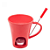 Kit Fondue Individual com Caneca + Prato + Garfo + Vela – Elegante, Prático e Completo - Imagem 3
