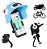 Suporte Celular Gps Moto Bike Anti Reflexo Capacete Motoboy Patinete Elétrico - Imagem 1