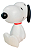 LUMINÁRIA SNOOPY 34 cm (A) LICENCIADA - Presente Perfeito e Decoração Aconchegante- Lampada instalada 9 volts led - Imagem 4