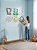 kit com 6 peças decorativas molduras de parede coleção animais - Imagem 1