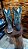 Bota texana couro Grazy horse marrom - Imagem 4