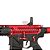 Rifle de Airsoft APS M4 Ghost Patrol Phantom Full Metal Red Elet. 6mm - Imagem 2