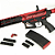 Rifle de Airsoft APS M4 Ghost Patrol Phantom Full Metal Red Elet. 6mm - Imagem 6