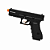 Pistola de Airsoft Glock KP-17 Kjw Blowback - Black - Imagem 1