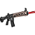 Rifle de Airsoft Rossi AR15 Neptune 9 Devgru Elet. 6MM - Imagem 3