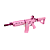 Rifle de airsoft G&G FF26 Femme Fatale Blowback Pink 6mm - Imagem 2