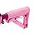 Rifle de airsoft G&G FF26 Femme Fatale Blowback Pink 6mm - Imagem 5