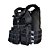 Capa de Colete Modular Plate Carrier f. Engate + 4 Acessorios - Preto - Imagem 3