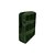 Bolsa Pequena Modular ST - Verde Oliva - Imagem 1