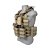 Colete Plate Carrier f Contato +8 Acessorios TAN - Imagem 3