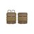 Porta Mag 762 Rígido Duplo Modular - TAN - Imagem 1