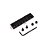 Trilho Metal 7(7,5cm) Slots Preto p/ Keymod - Imagem 1