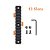 Trilho Metal 13(13,5cm) Slots Preto p/ Keymod - Imagem 1