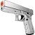 Pistola de Airsoft VG GK-V20 Silver Spring Metal 6.0mm - Imagem 3