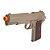 Pistola de Pressão Spring 1911 6mm Esferas de Alumínio Tan - KWC Rossi - Imagem 3