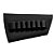 Porta Cartucho Coronha Neoprene Nylon 7 Munições 12 Ga Cytac CY-SCUNI - Imagem 1