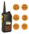 Radio Ht Walk Talk Dual Band Uhf Vhf Fm Baofeng Uv-6r 7w Cor Preto - Imagem 8