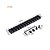 Trilho Metal 13(13,5cm) Slots Preto p/ M-Lock - Imagem 2