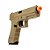 Pistola de Airsoft Green Gas Rossi V17 TAN GBB 6 mm + Capa + Alvo - Imagem 2