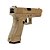 Pistola de Airsoft Green Gas Rossi V17 TAN GBB 6 mm + Capa + Alvo - Imagem 6