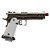 Pistola Airsoft Green Gás Rossi Shadow White Blowback 6mm - Imagem 2