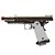 Pistola Airsoft Green Gás Rossi Shadow White Blowback 6mm - Imagem 3