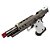 Pistola Airsoft Green Gás Rossi Shadow White Blowback 6mm - Imagem 5