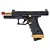 Pistola Airsoft Green Gás Rossi Striker Gold Blowback 6mm - Imagem 3