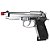 Pistola Airsoft Green Gás Rossi M92 Silver Blowback 6mm - Imagem 1